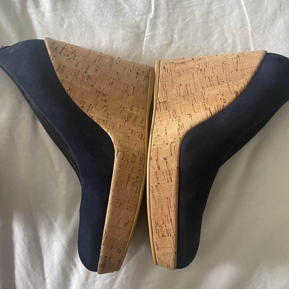 Stuart Weitzman Corkswoon Wedges Size 9.5 - image 8